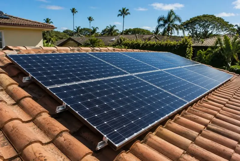Installation de panneaux solaires à Laroque-de-Fa